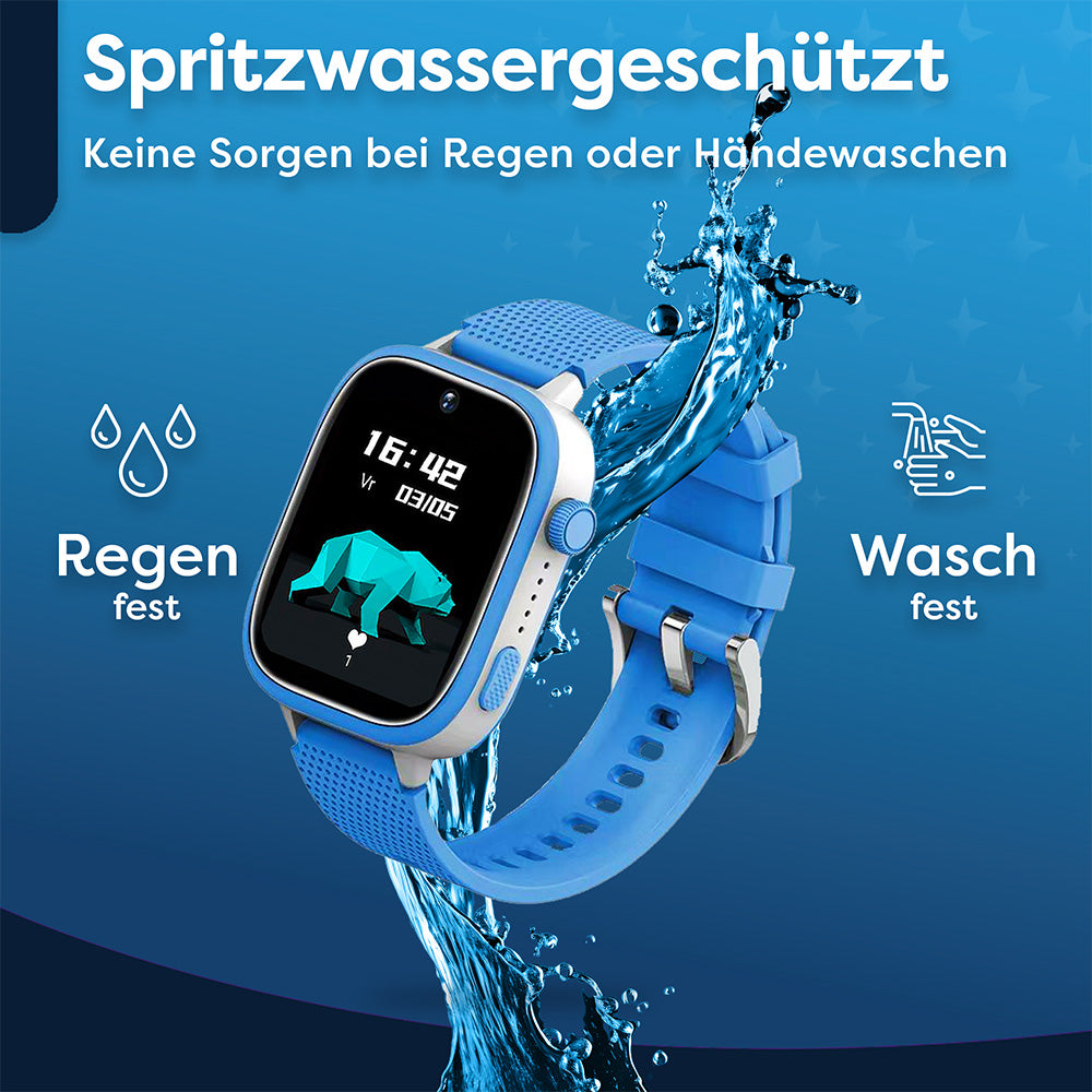 AngelTech Kinder-Smartwatch Ultra – Blau