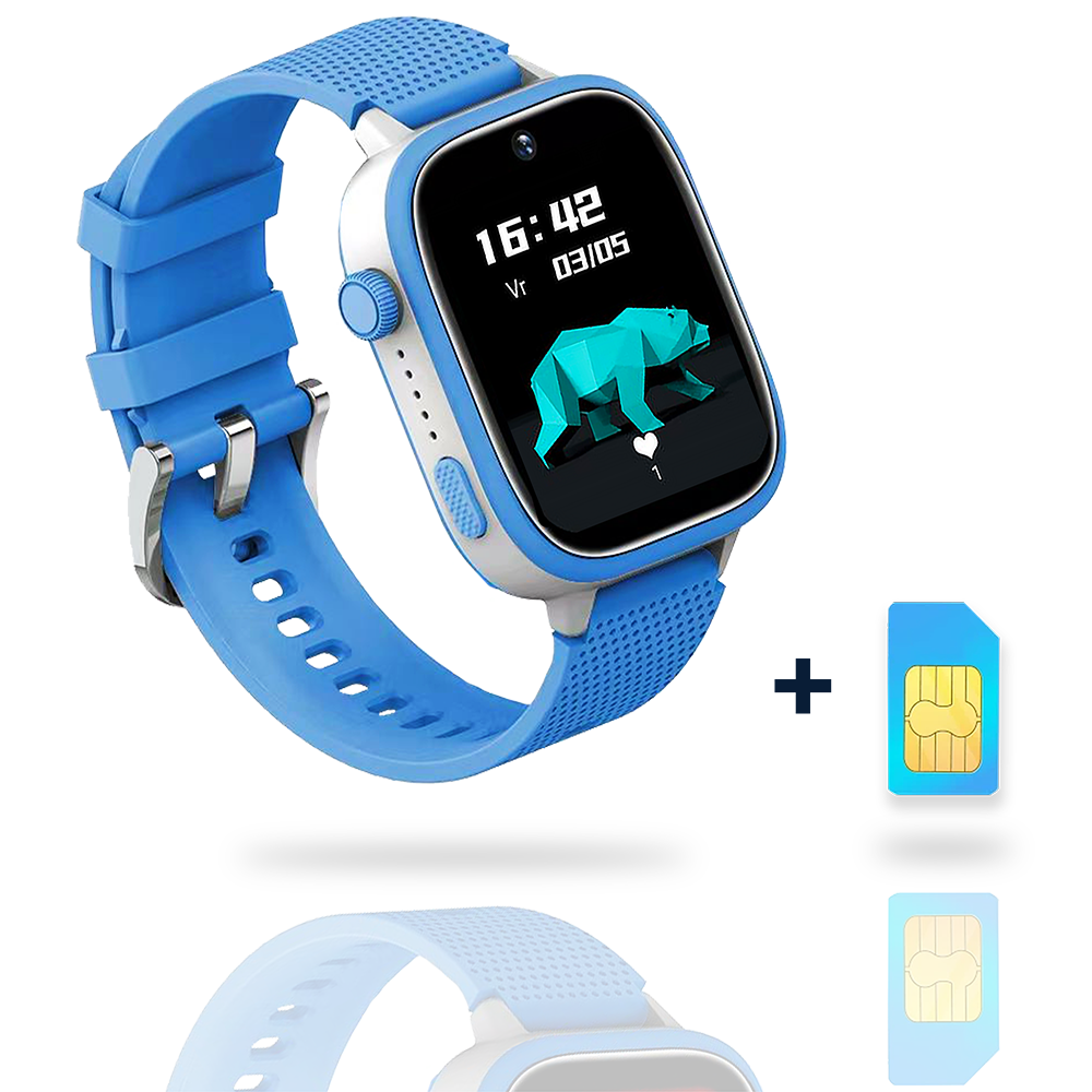AngelTech Kinder-Smartwatch Ultra – Blau