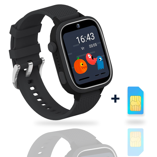 AngelTech Kinder-Smartwatch Ultra – Schwarz