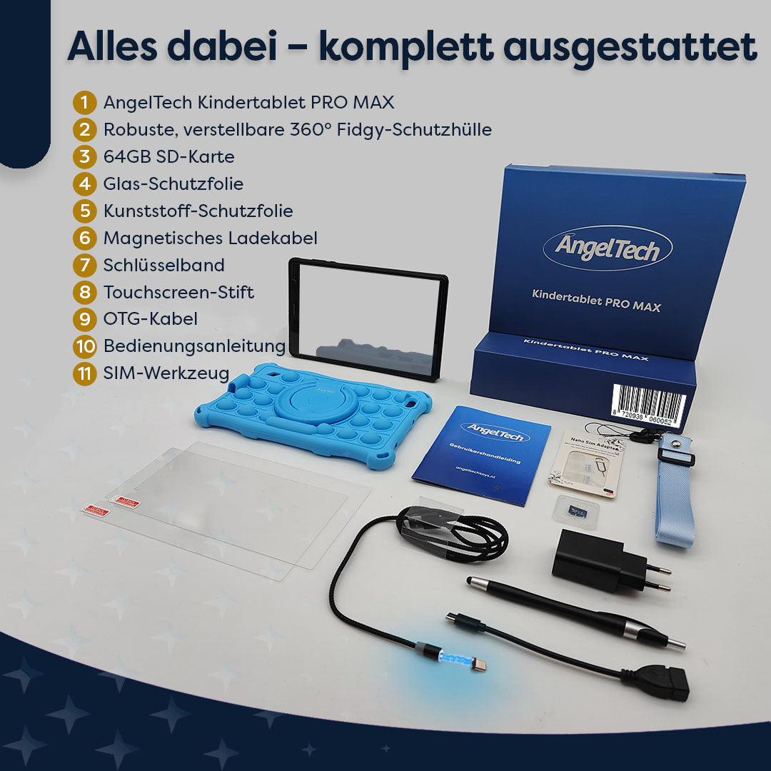 AngelTech Kindertablet PRO MAX