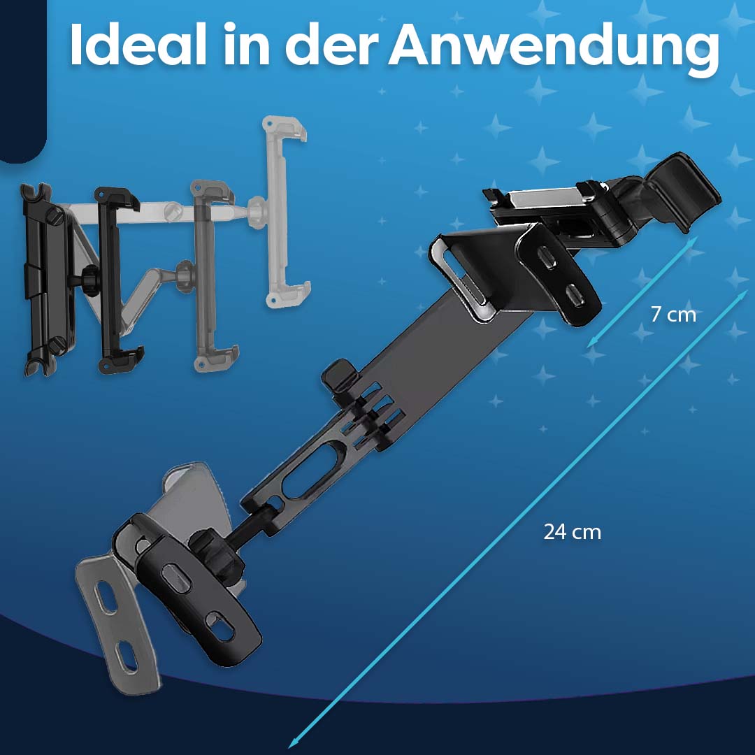 AngelTech Tablet-Halterung Auto – Ideal für lange Autofahrten