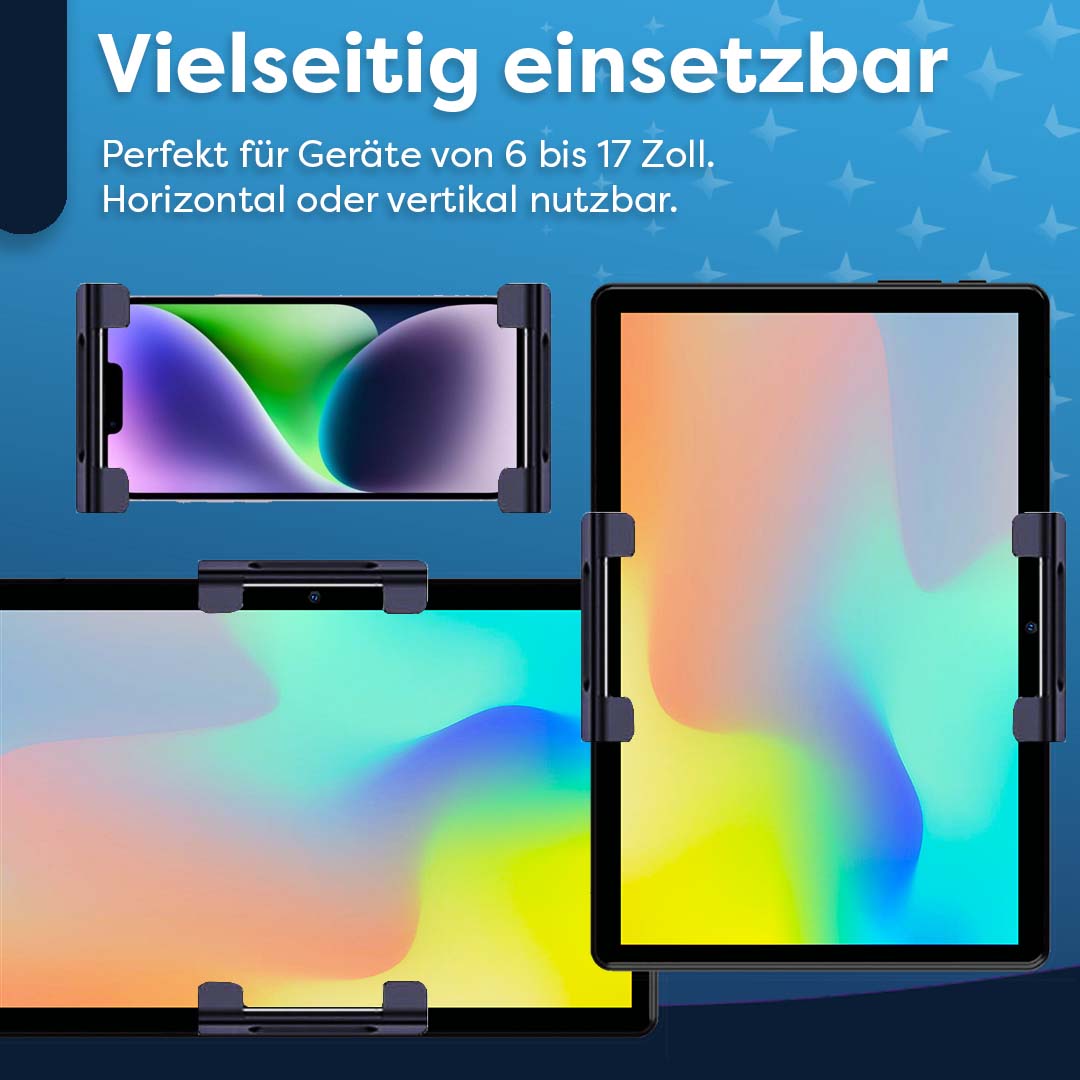 AngelTech Tablet-Halterung Auto – Ideal für lange Autofahrten