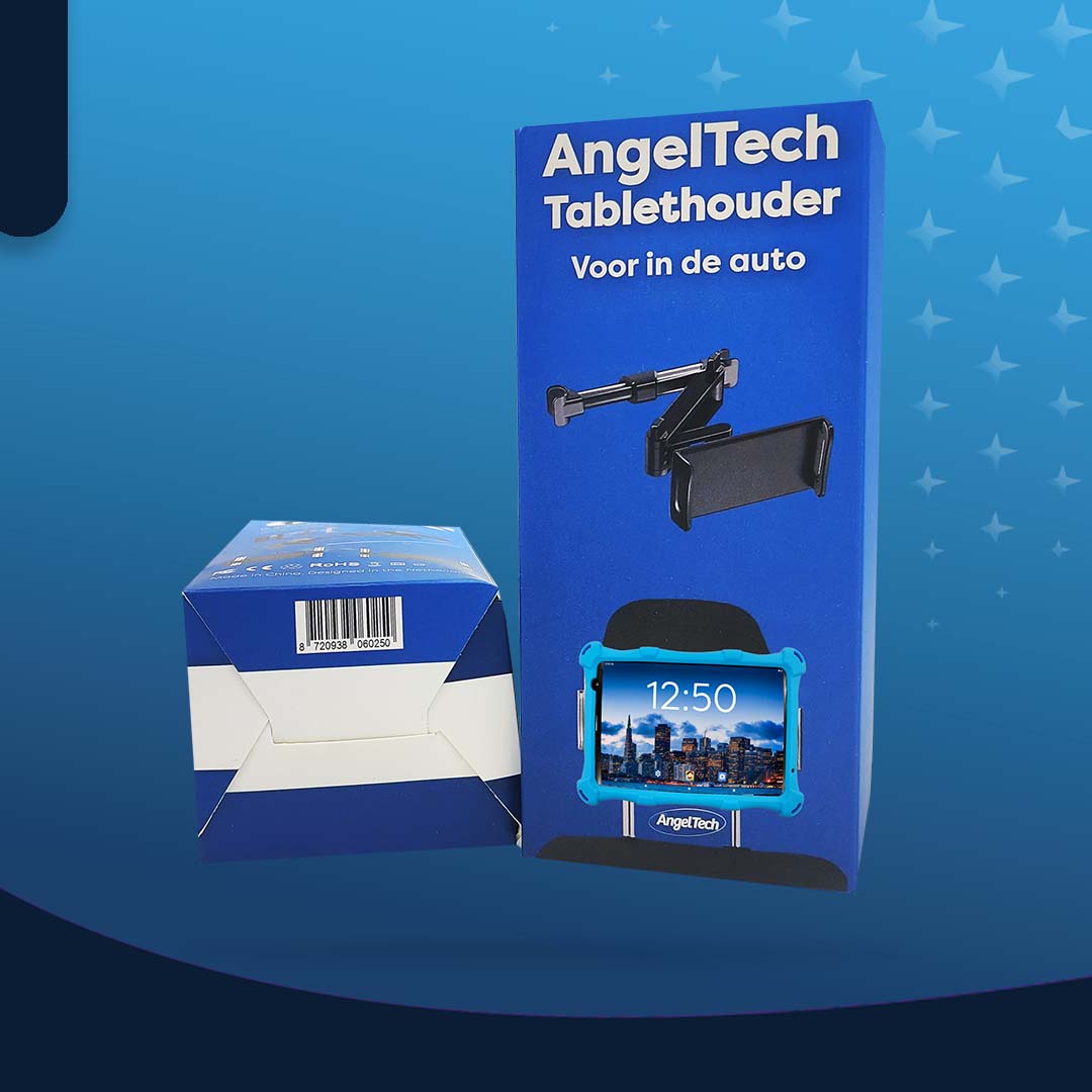 AngelTech Tablet-Halterung Auto – Ideal für lange Autofahrten