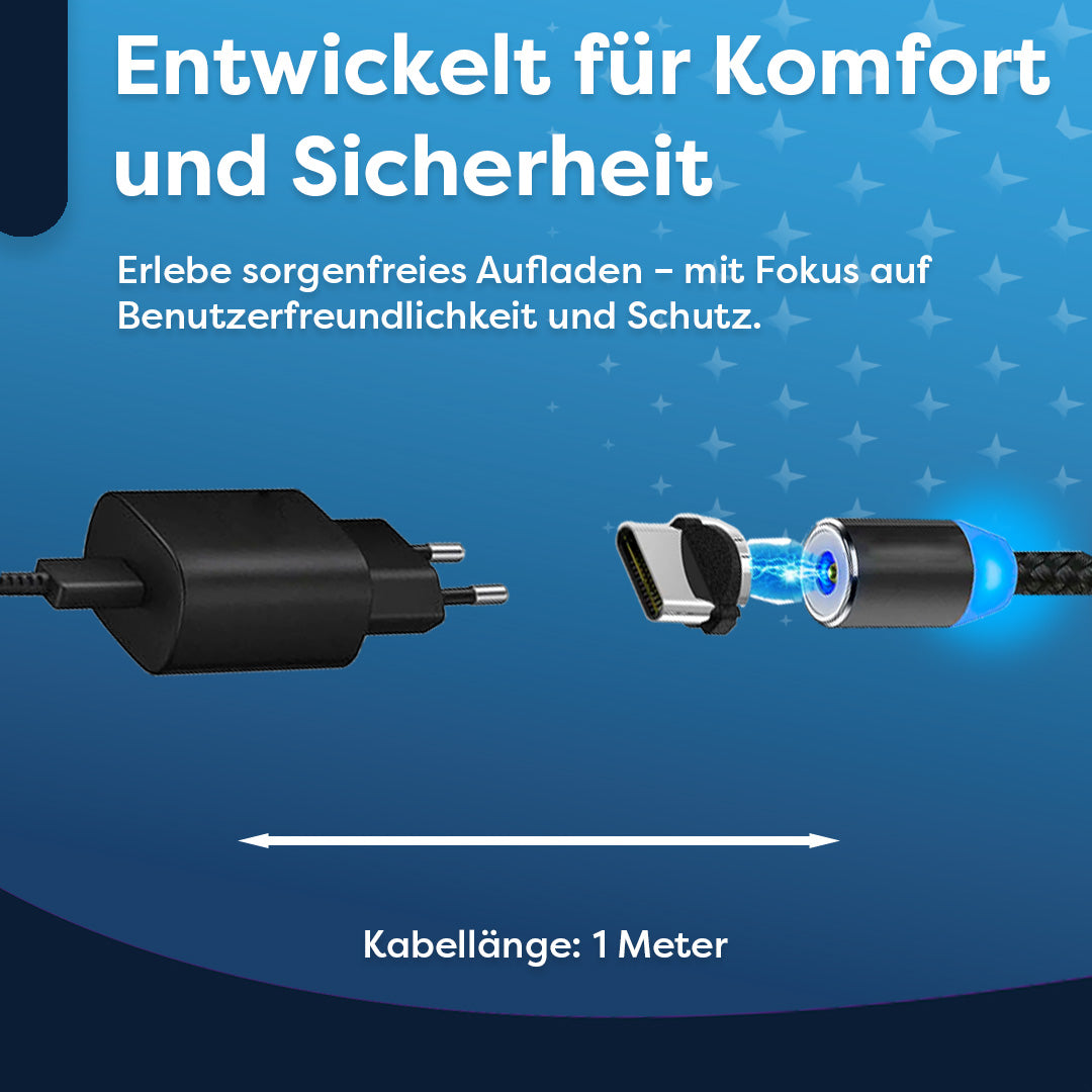 AngelTech Magnetisches USB-C-Ladegerät