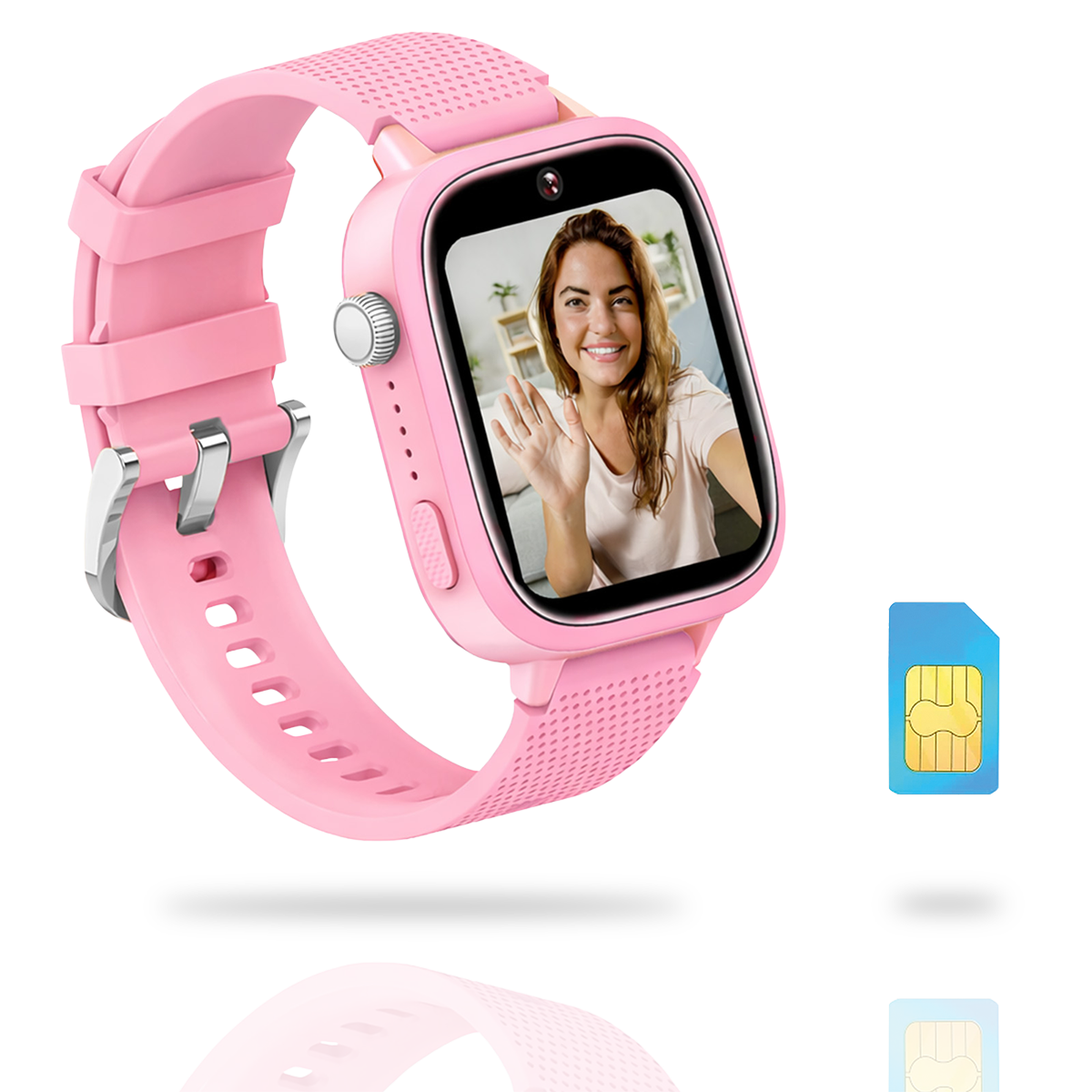 AngelTech Kinder-Smartwatch Ultra – Schwarz