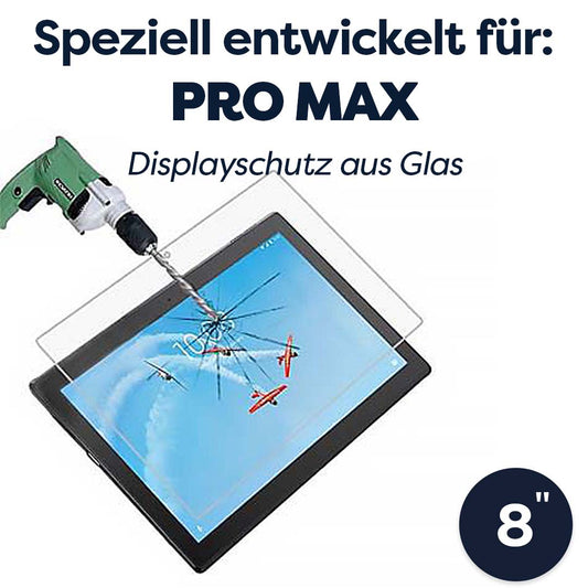 Panzerglas-Schutzfolie für das AngelTech Kindertablet PRO MAX
