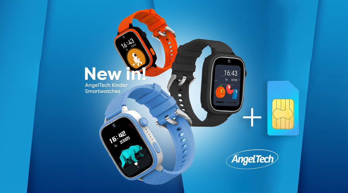 Die AngelTech Kinder-Smartwatch Ultra: SIM-Lock-frei und sofort einsat ...