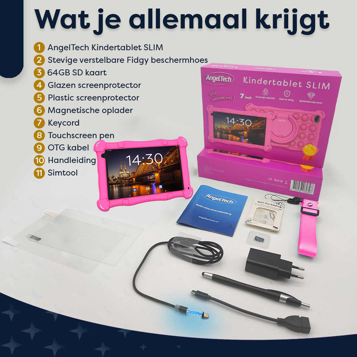 AngelTech Kindertablet SLIM