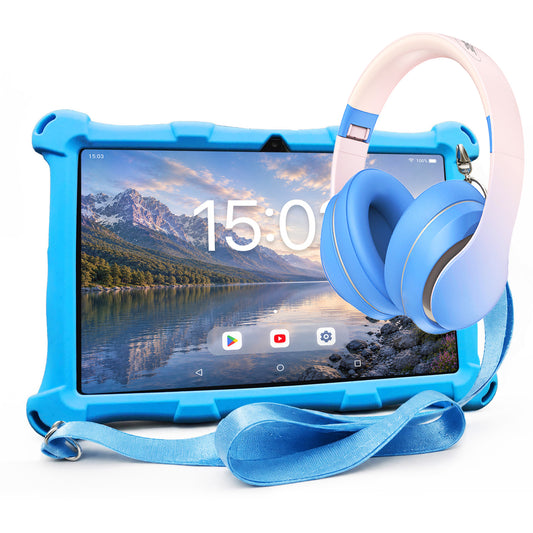 AngelTech Kinderpaket XL – Kindertablet + Kinderkopfhörer