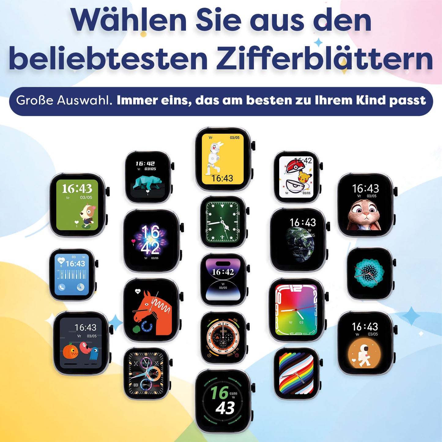 AngelTech Kinder-Smartwatch Ultra – Rosa