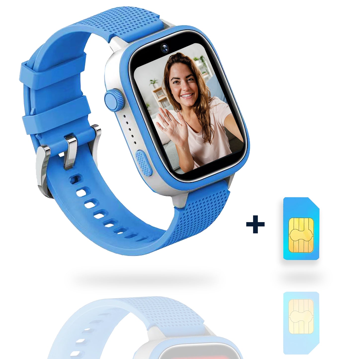 AngelTech Kinder-Smartwatch Ultra – Schwarz
