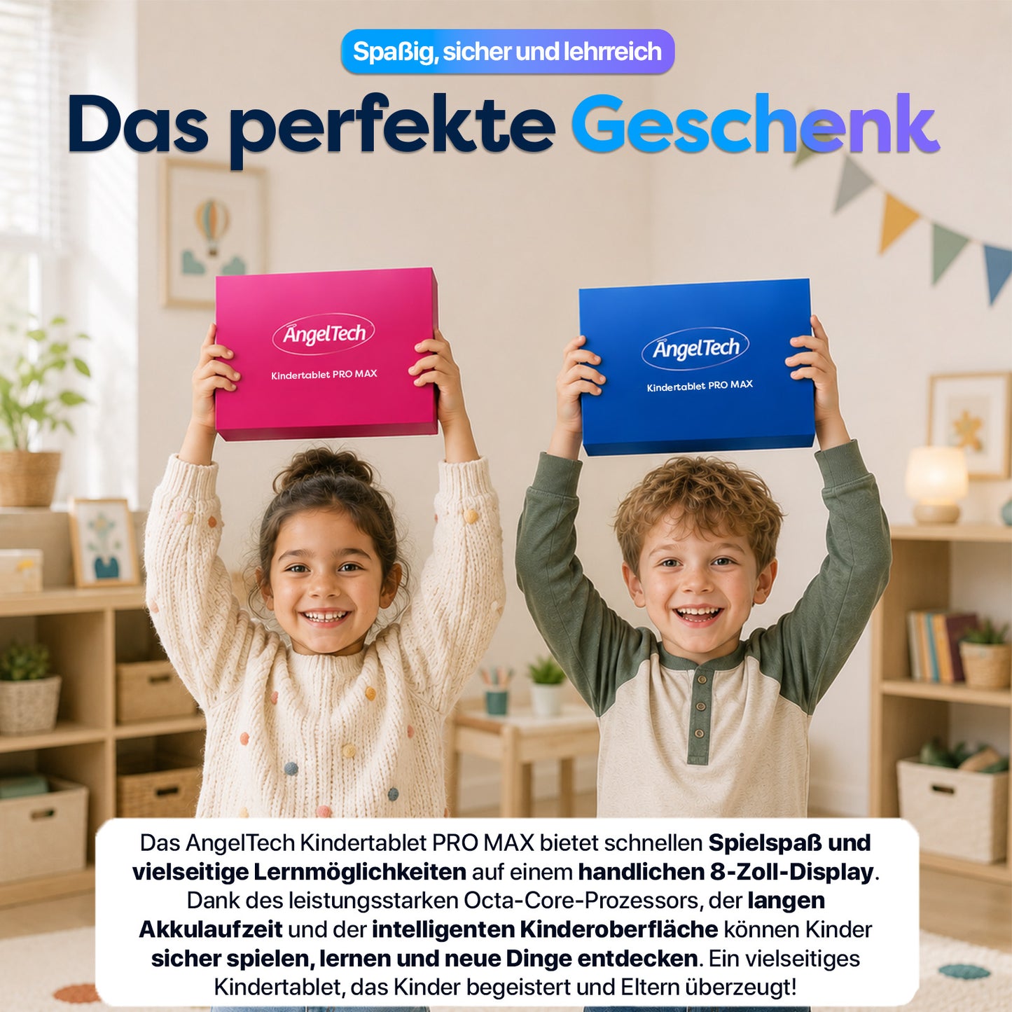 AngelTech Kindertablet PRO MAX