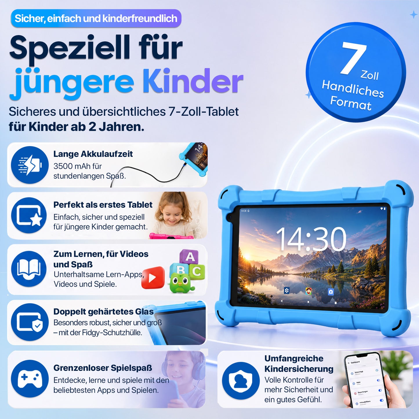 AngelTech Kindertablet SLIM