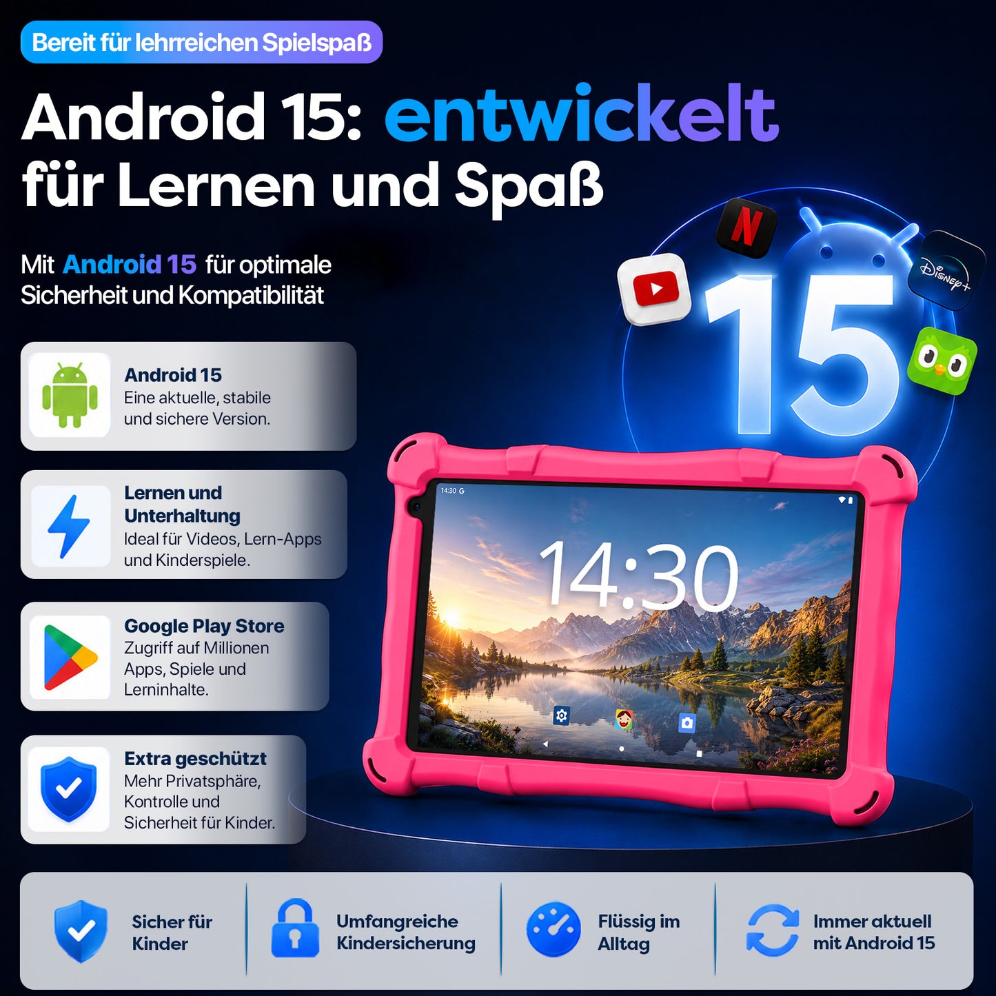 AngelTech Kindertablet SLIM