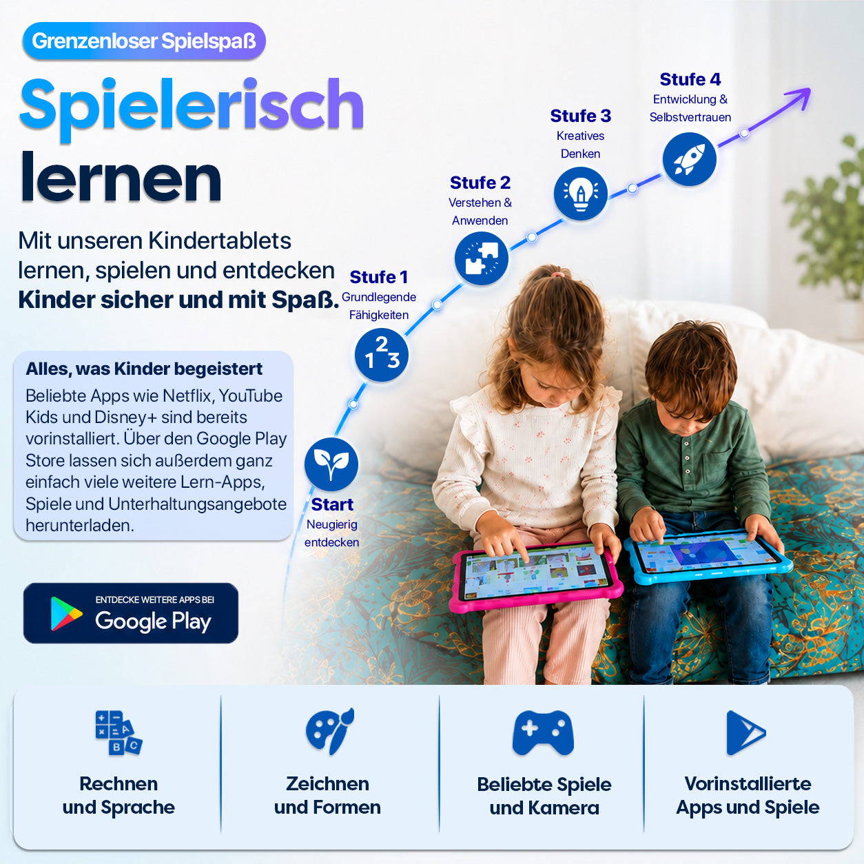 AngelTech Kindertablet XL PRO II