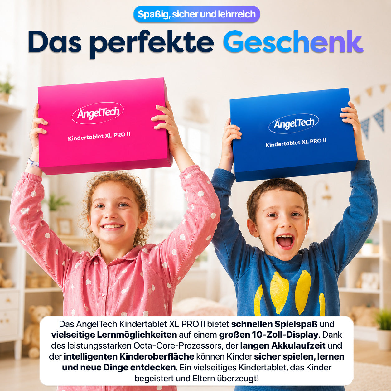 AngelTech Kindertablet XL PRO II