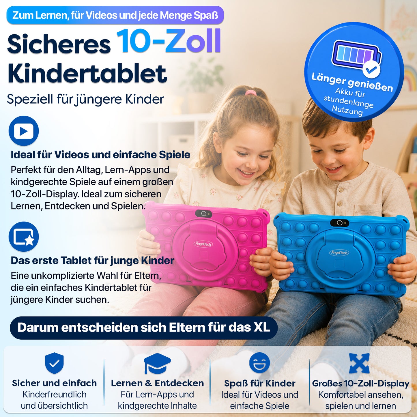 AngelTech Kindertablet XL