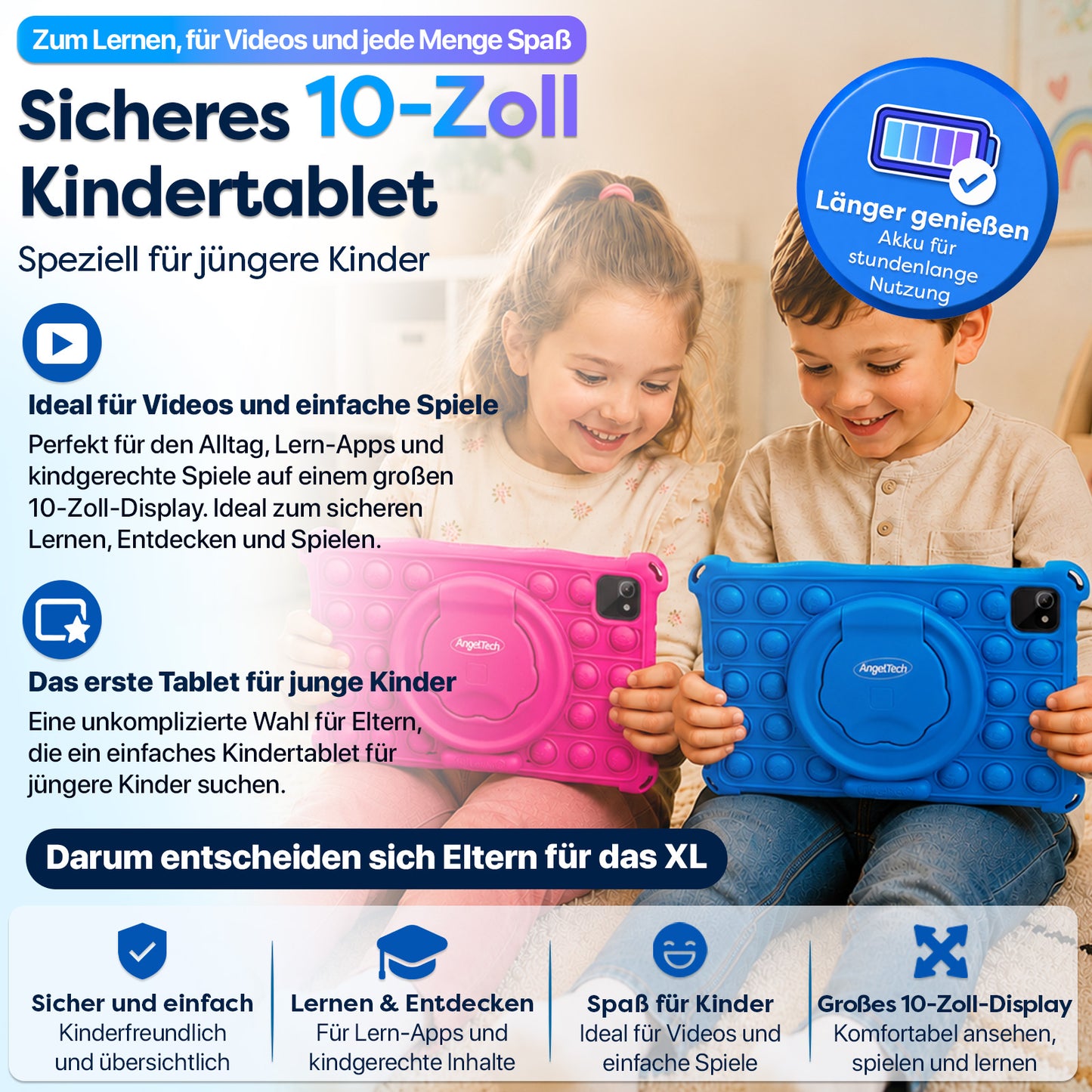 AngelTech Kindertablet XL