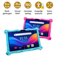 AngelTech Unterwegs-Paket XL PRO II – Kindertablet + Tablethalterung fürs Auto