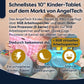 AngelTech Unterwegs-Paket XL PRO II – Kindertablet + Tablethalterung fürs Auto