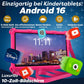 AngelTech Unterwegs-Paket XL PRO II – Kindertablet + Tablethalterung fürs Auto