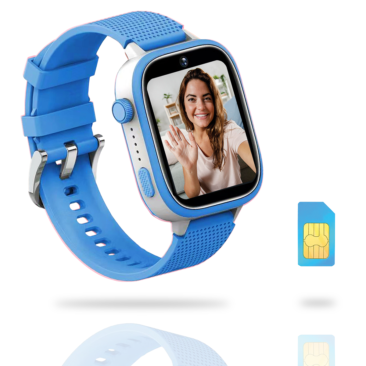 AngelTech Kinder-Smartwatch Ultra – Schwarz