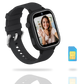 AngelTech Kinder-Smartwatch Ultra – Schwarz