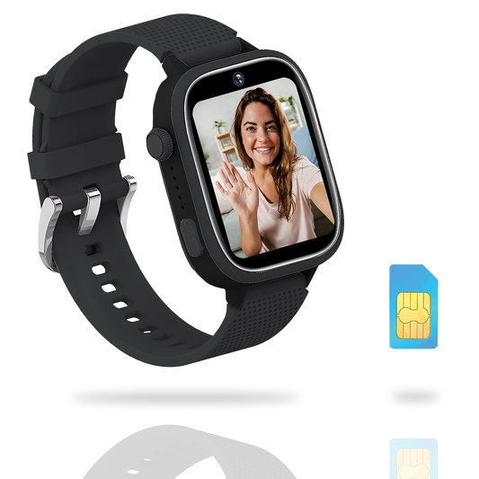 AngelTech Kinder-Smartwatch Ultra – Schwarz